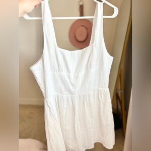 NWT Crochet Mini Tank Dress Xl